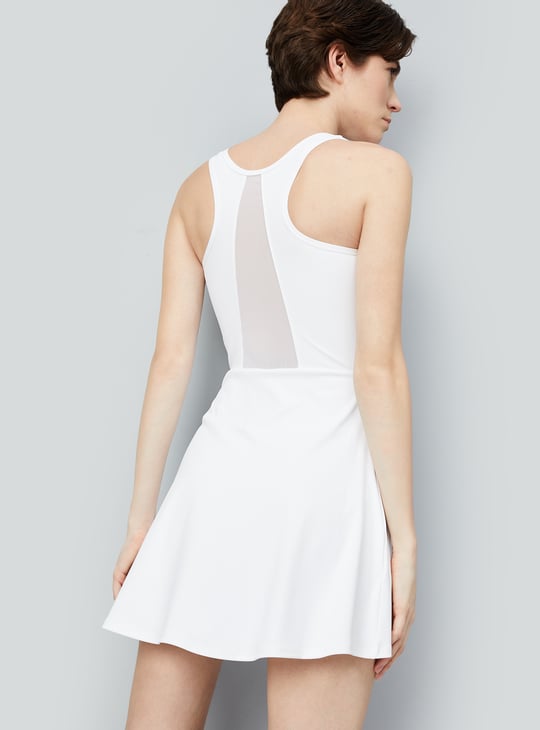 Women Solid Tennis Dress