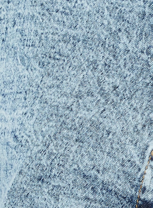 Women Washed Denim Shirt