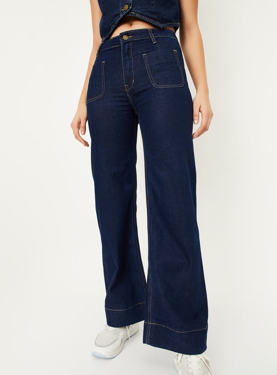 URB_N Women Washed Sailor Jeans