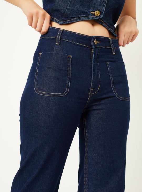 URB_N Women Washed Sailor Jeans