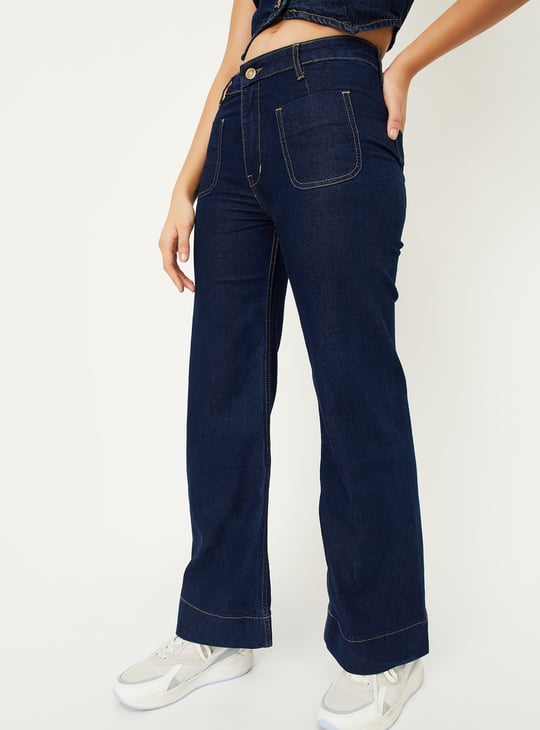 URB_N Women Washed Sailor Jeans