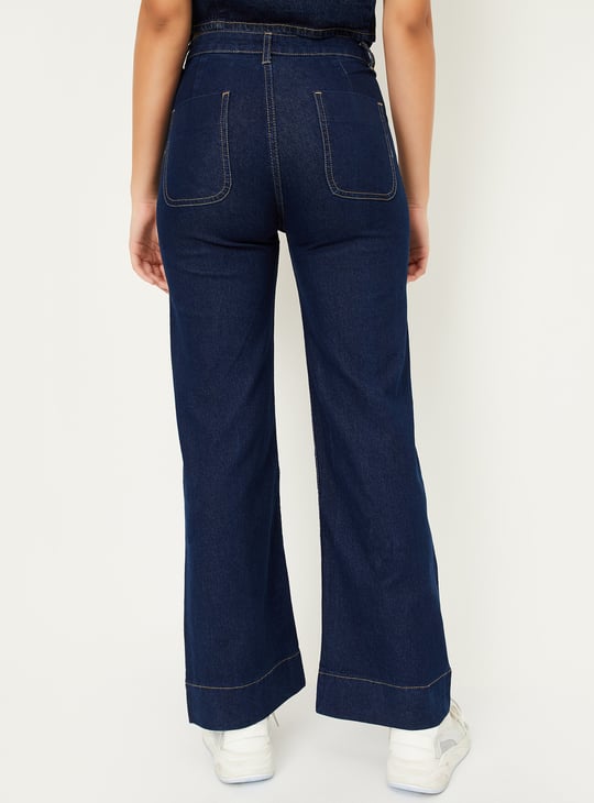 URB_N Women Washed Sailor Jeans
