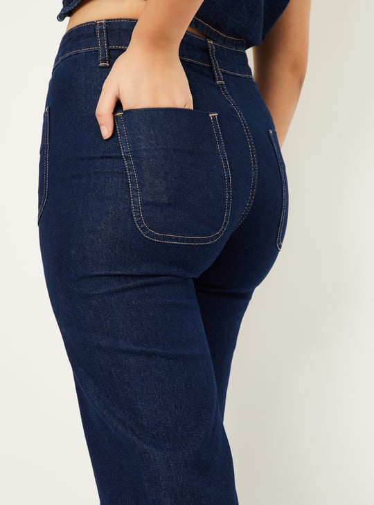 URB_N Women Washed Sailor Jeans