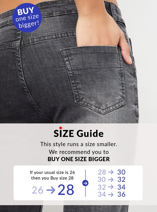 Fit Guide What Is A 26 In Women's Jeans Women Stonewashed