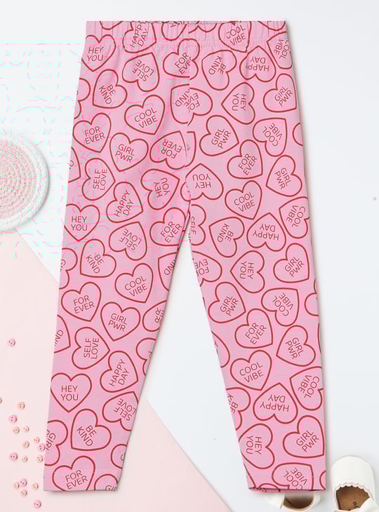Girls Printed Leggings