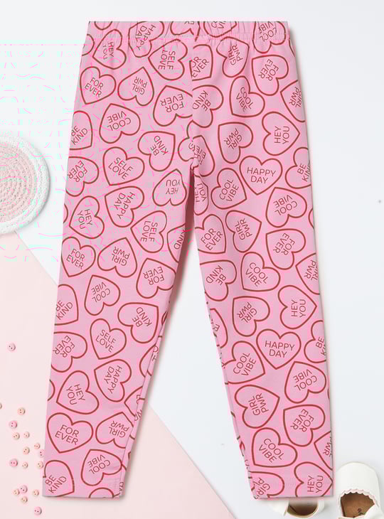 Girls Printed Leggings