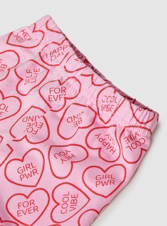 Girls Printed Leggings