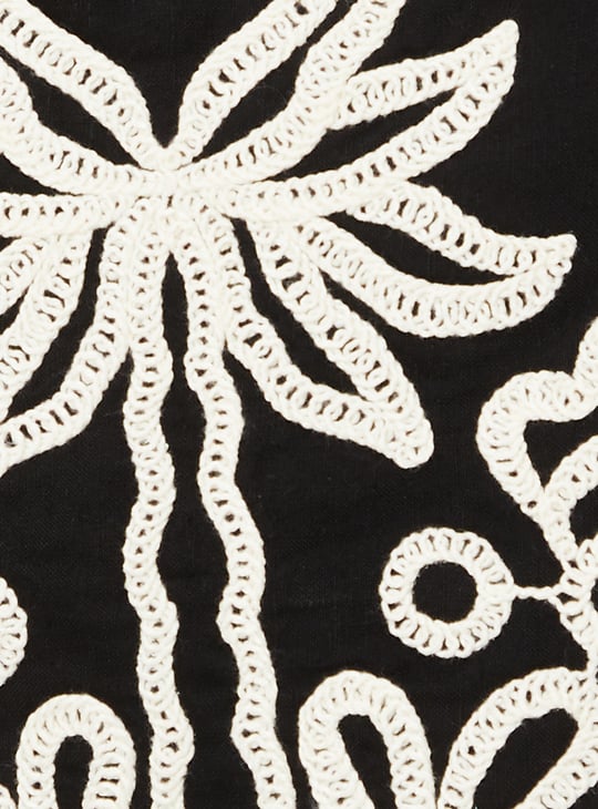 Women Embroidered Crop Top