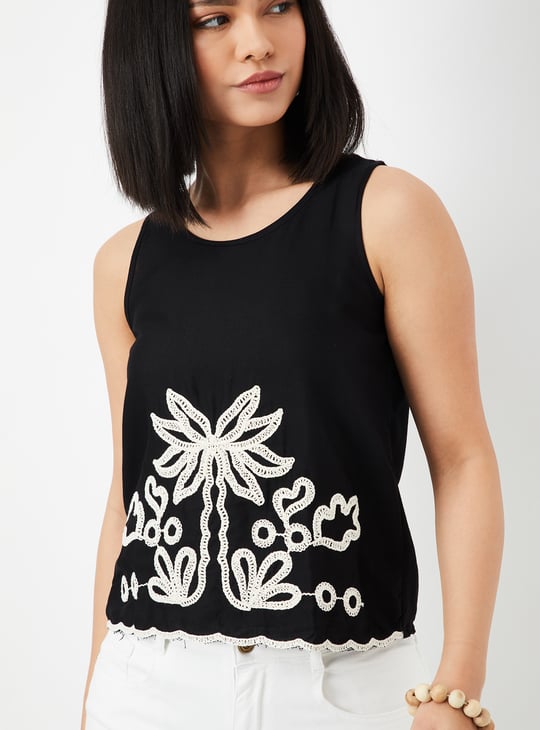 Women Embroidered Top