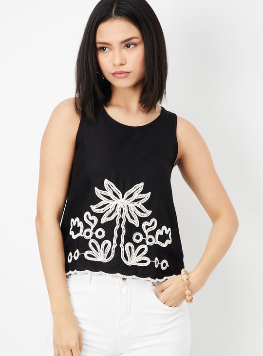 Women Embroidered Top