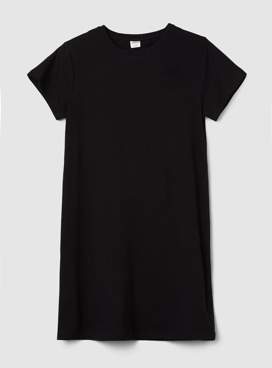 Girls Animal Print Dress with T-shirt