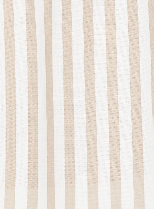 Women Striped Oversized Shirt