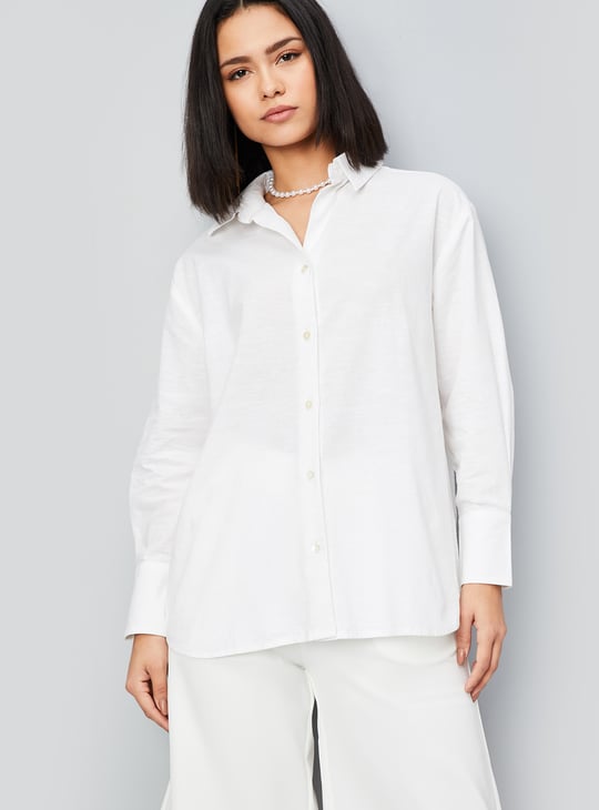 Kalki x Max Women Solid Shirt