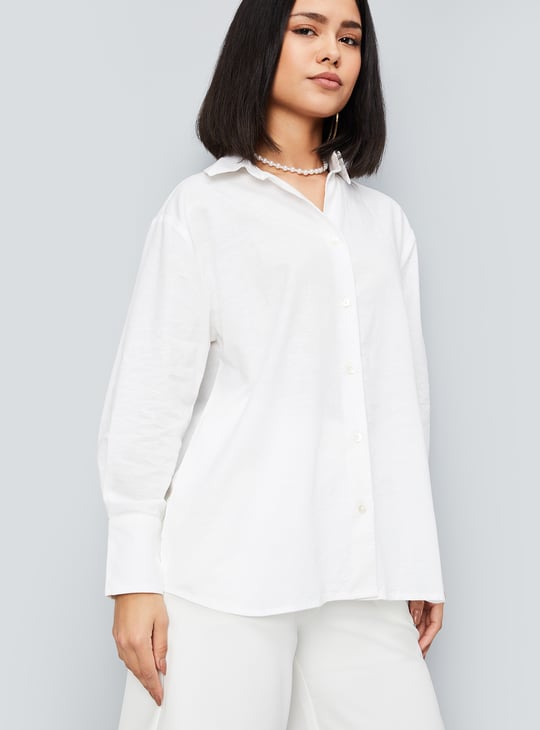 Kalki x Max Women Solid Shirt