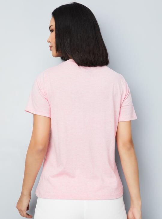 Women Typographic Print T-shirt