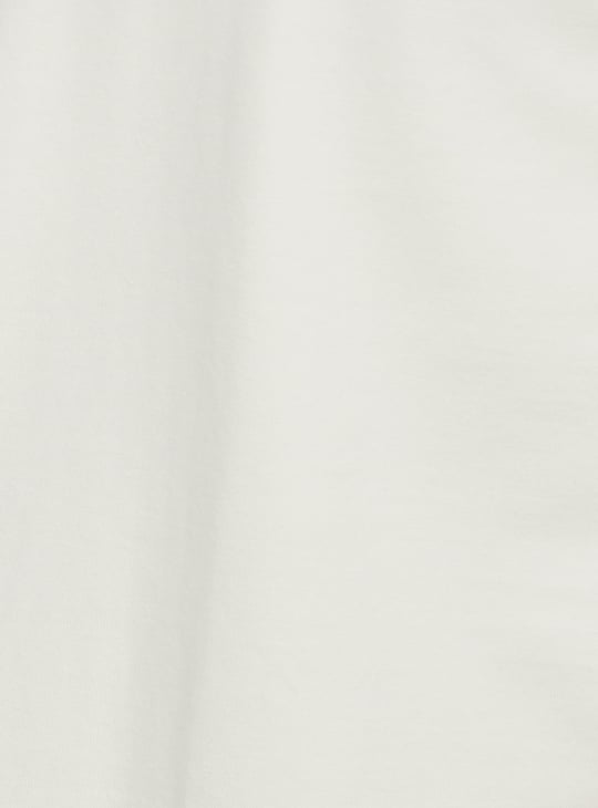 Men Solid Johnny Collar T-shirt