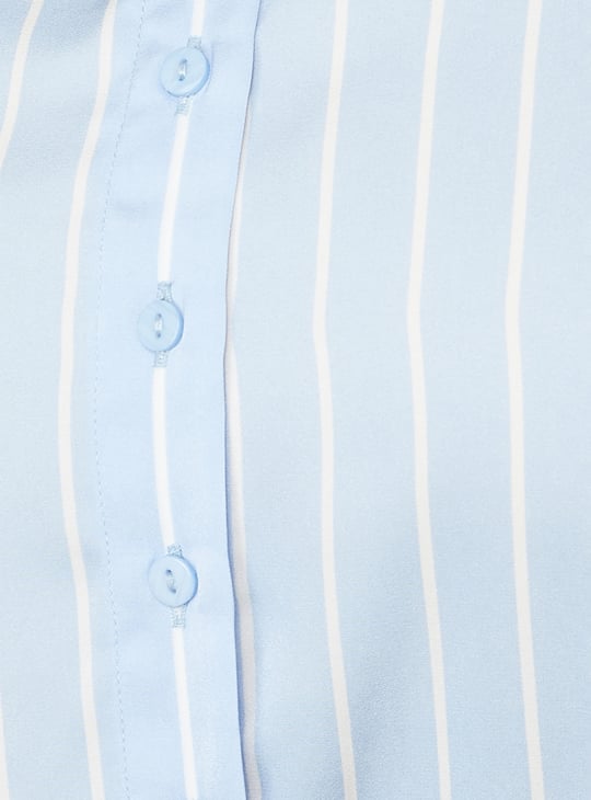 Women Striped Oversized Shirt