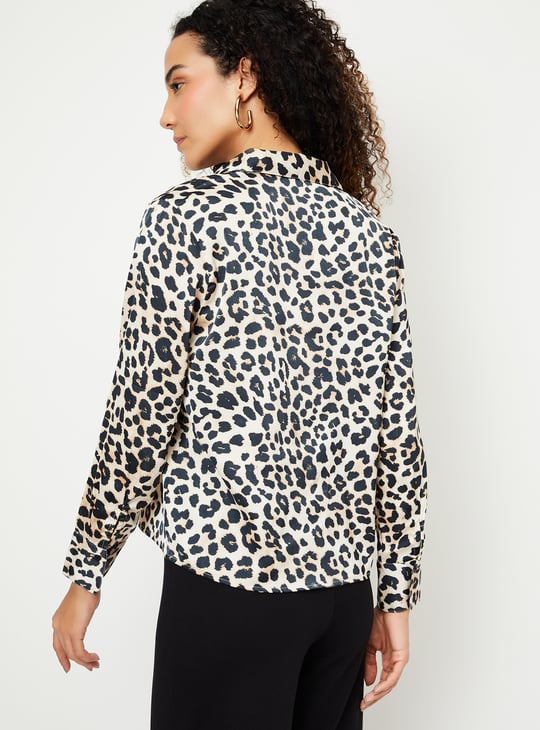 Women Leopard Printed Shirt