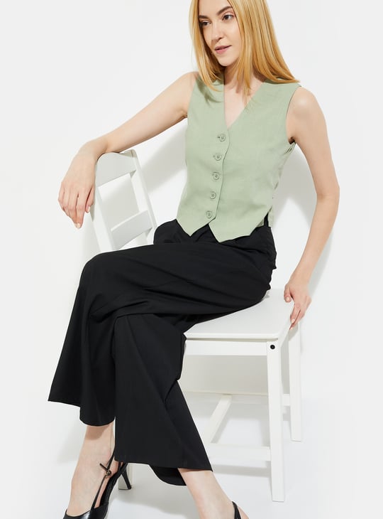 ALAYA F x URB_N Women Solid Vest Top