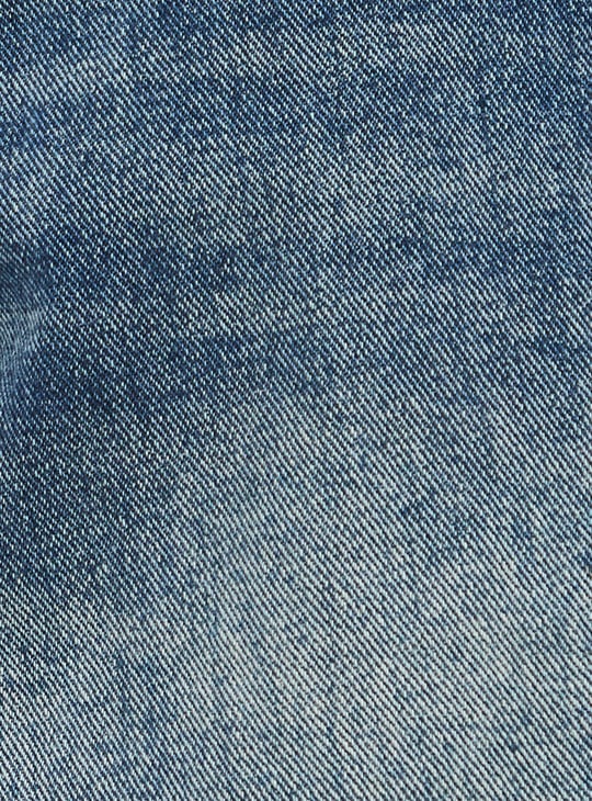 Men Washed Loose Fit Jeans