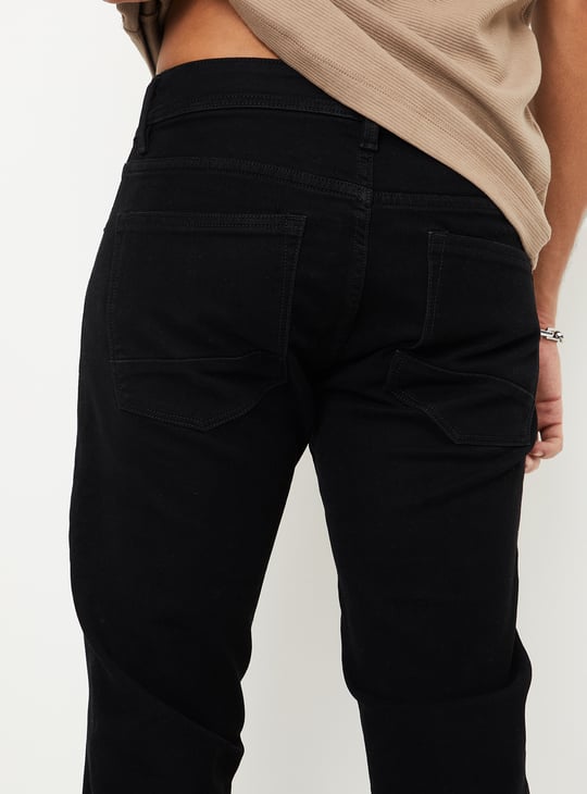 Men Solid Skinny Fit Jeans