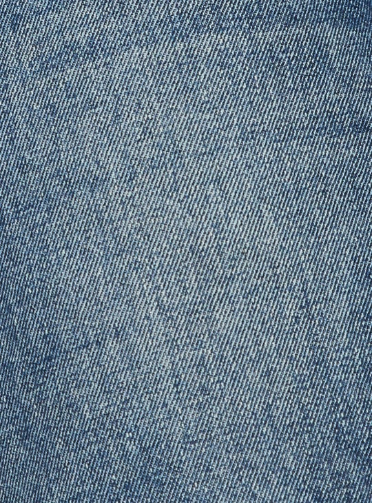 Men Washed Straight Fit Jeans