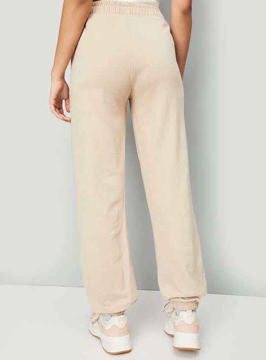 Women Solid Athleisure Joggers