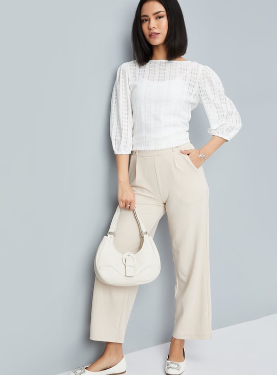 Women Floral Patterned Knit Top