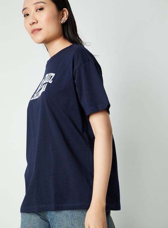 Women Printed Oversized T-shirt