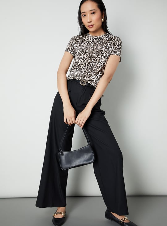 Women Animal Print T-shirt