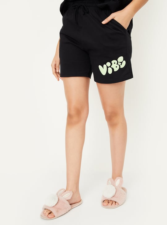 Women Sleepwear Shorts Set