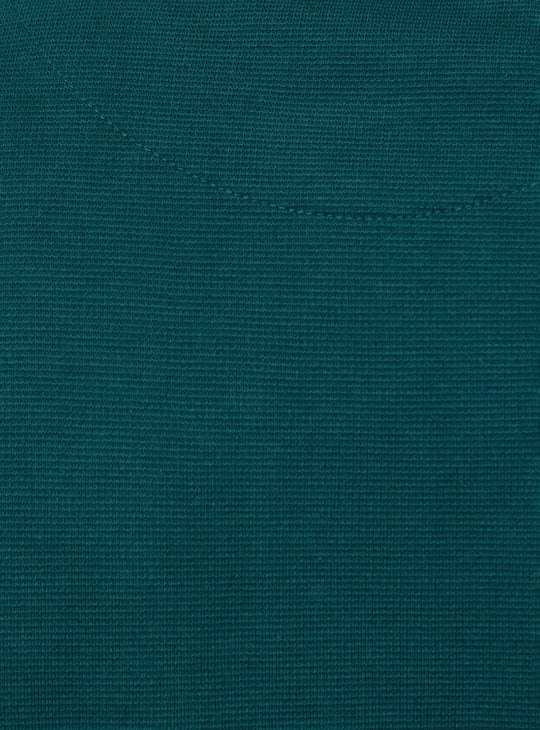 Men Textured Polo T-shirt