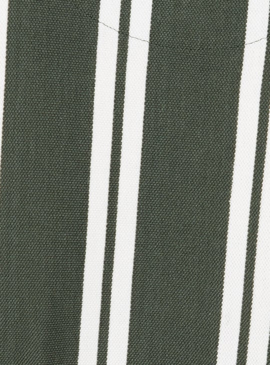 Men Striped Polo T-shirt