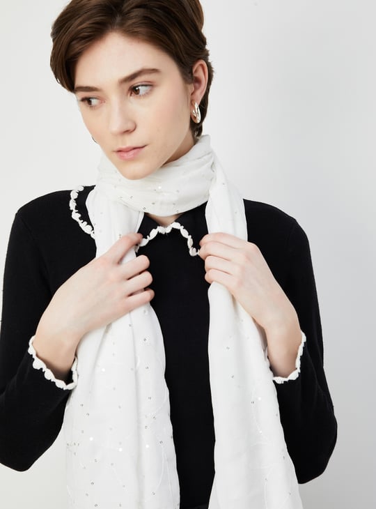 Women Solid Scarf