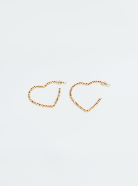 Women Half Hoop Earrings - Pack of 3