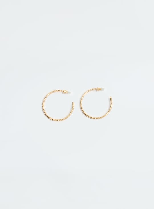 Women Half Hoop Earrings - Pack of 3