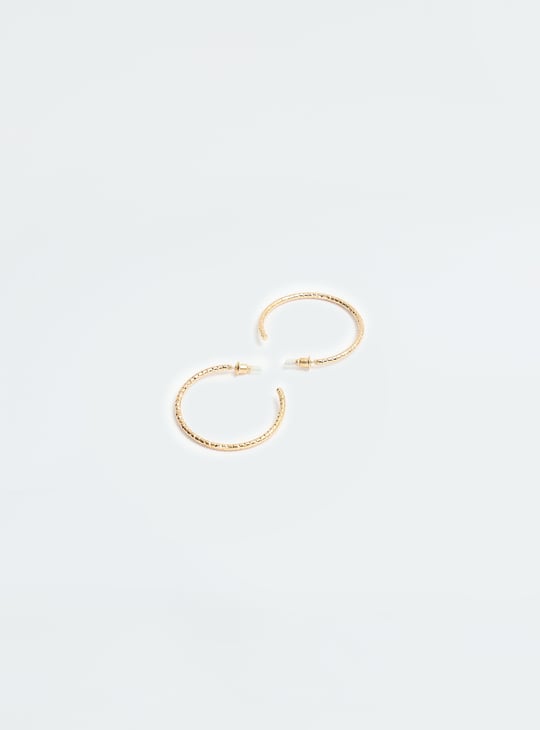 Women Half Hoop Earrings - Pack of 3