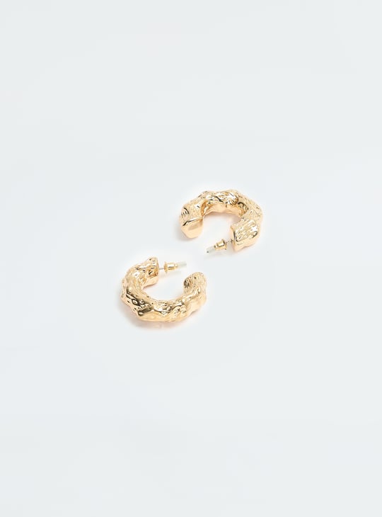 Women Half Hoop Earrings - Pack of 3