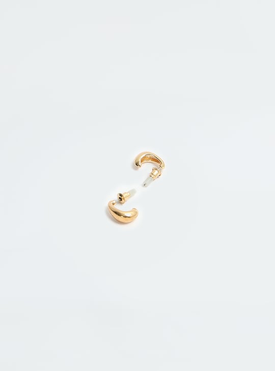 Women Half Hoop Earrings - Pack of 6