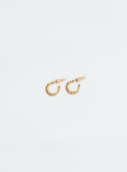 Women Half Hoop Earrings - Pack of 6