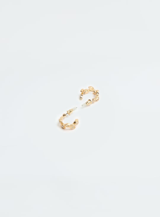 Women Half Hoop Earrings - Pack of 6