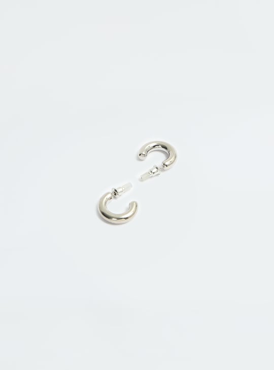 Women Half Hoop Earrings - Pack of 6