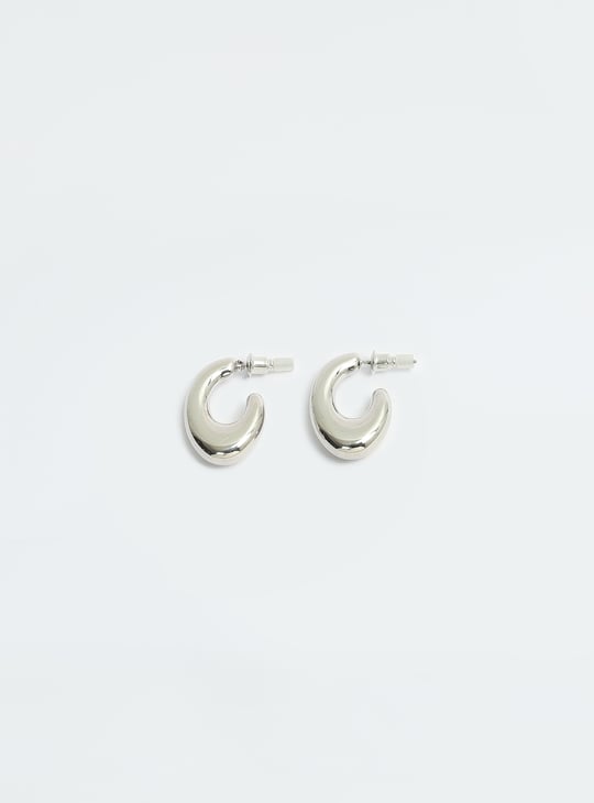 Women Half Hoop Earrings - Pack of 6