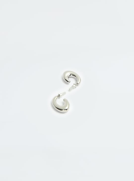 Women Half Hoop Earrings - Pack of 6