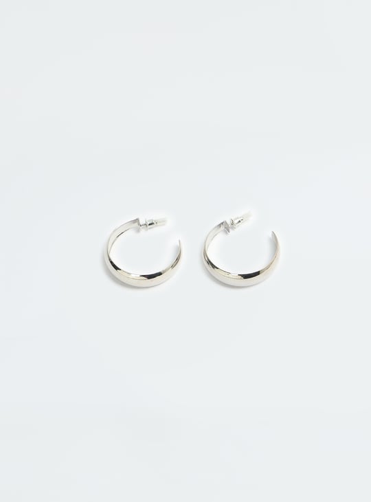 Women Half Hoop Earrings - Pack of 6