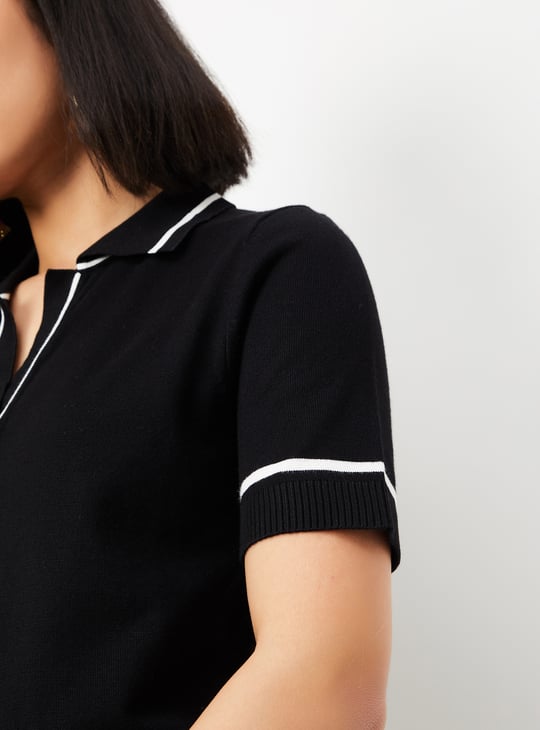 Women Knit Polo T-shirts