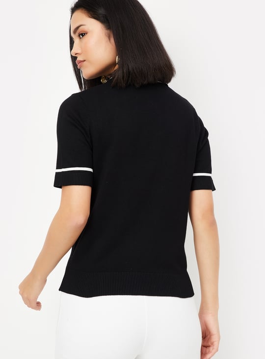 Women Knit Polo T-shirts