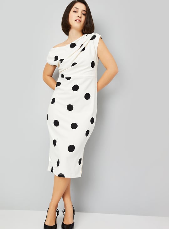Women Solid Bodycon Dress | Beige | Solid