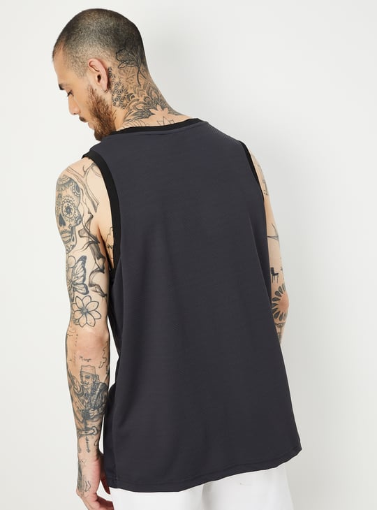 Men Printed Sports T-shirt