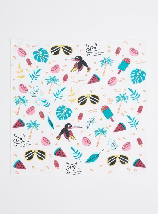 Kids Printed Handkerchief - Pack of 6